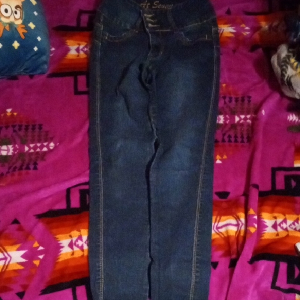 Women's Dark Blue Jeans